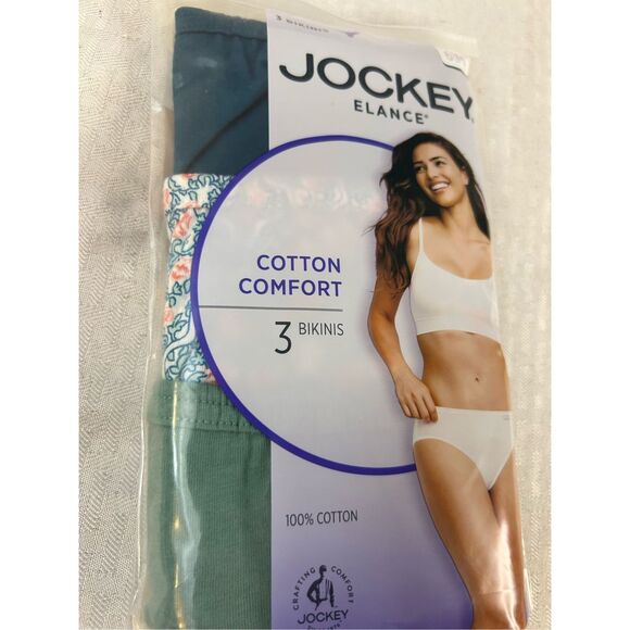 Jockey glance 3 pack panties size 6 new - Picture 6 of 6